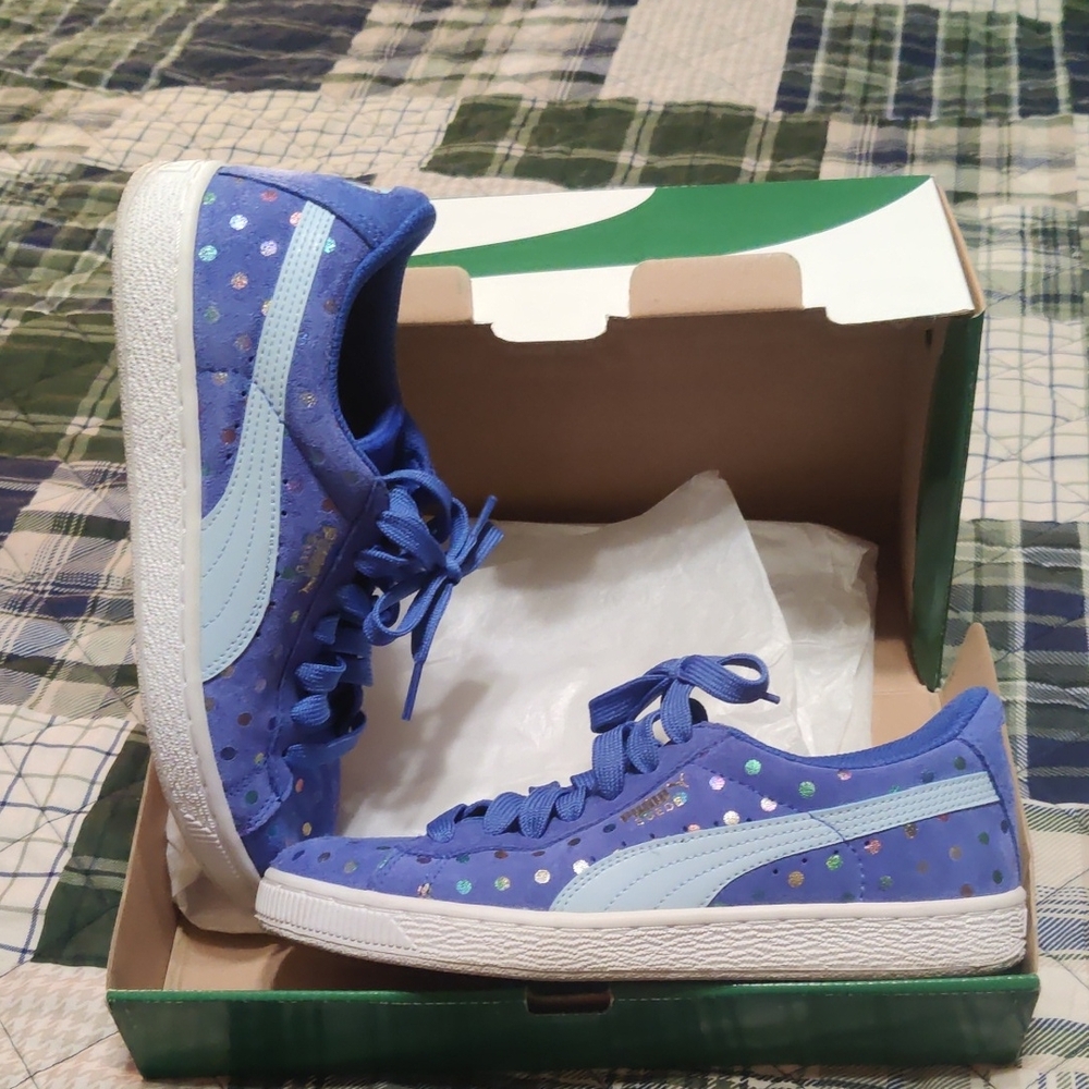 Puma Kids Sneakers - Blue and White